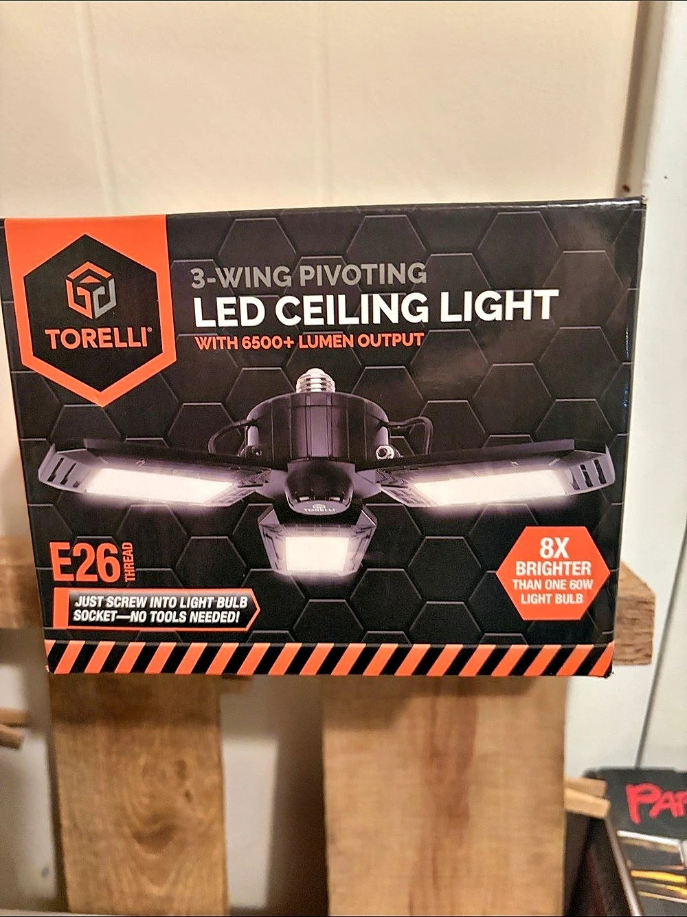 Torelli 3-Wing Pivoting LED Ceiling Light LED Ceiling Light